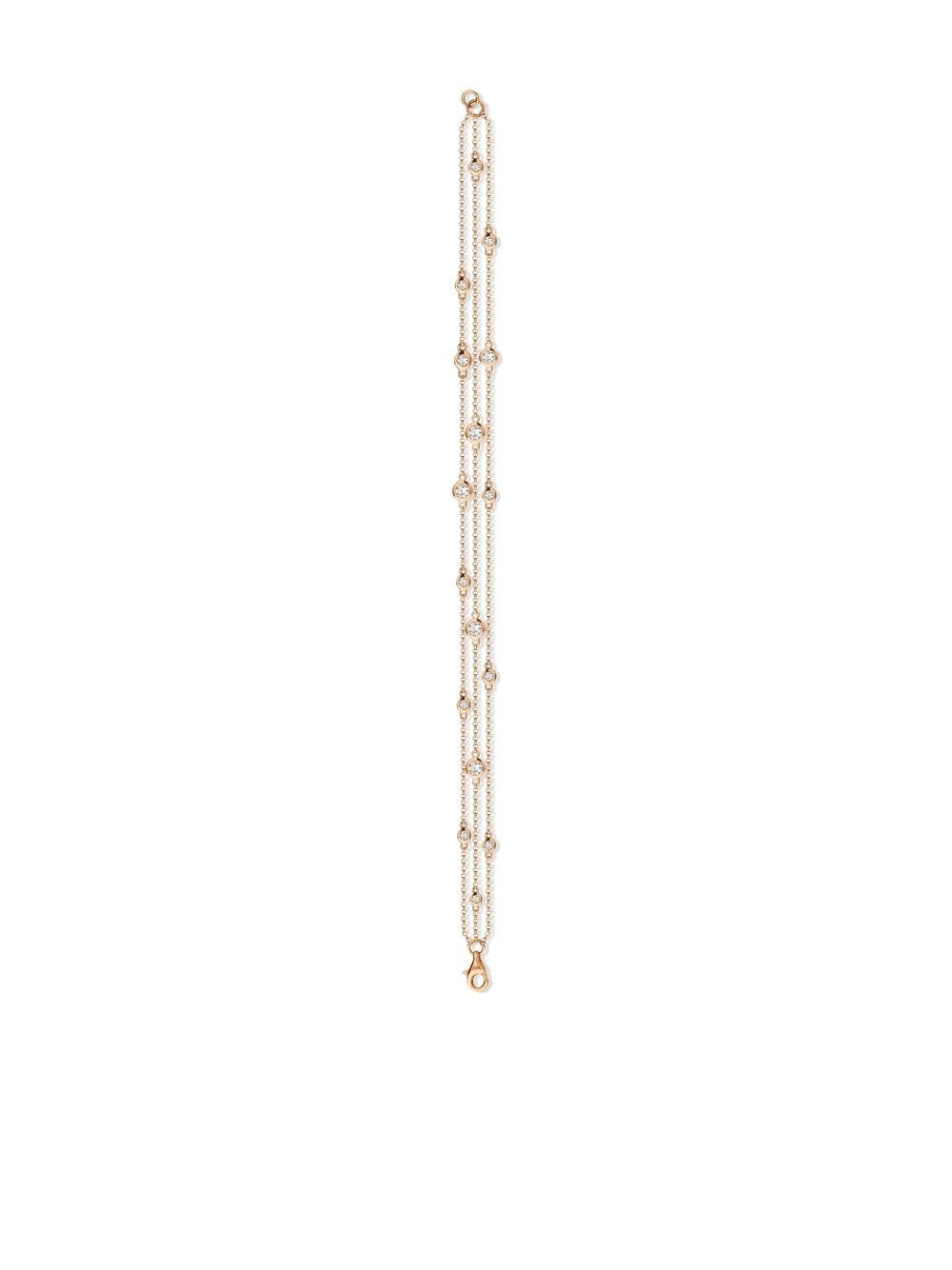 Pragnell 18kt rose gold Sundance diamond bracelet - Pink von Pragnell