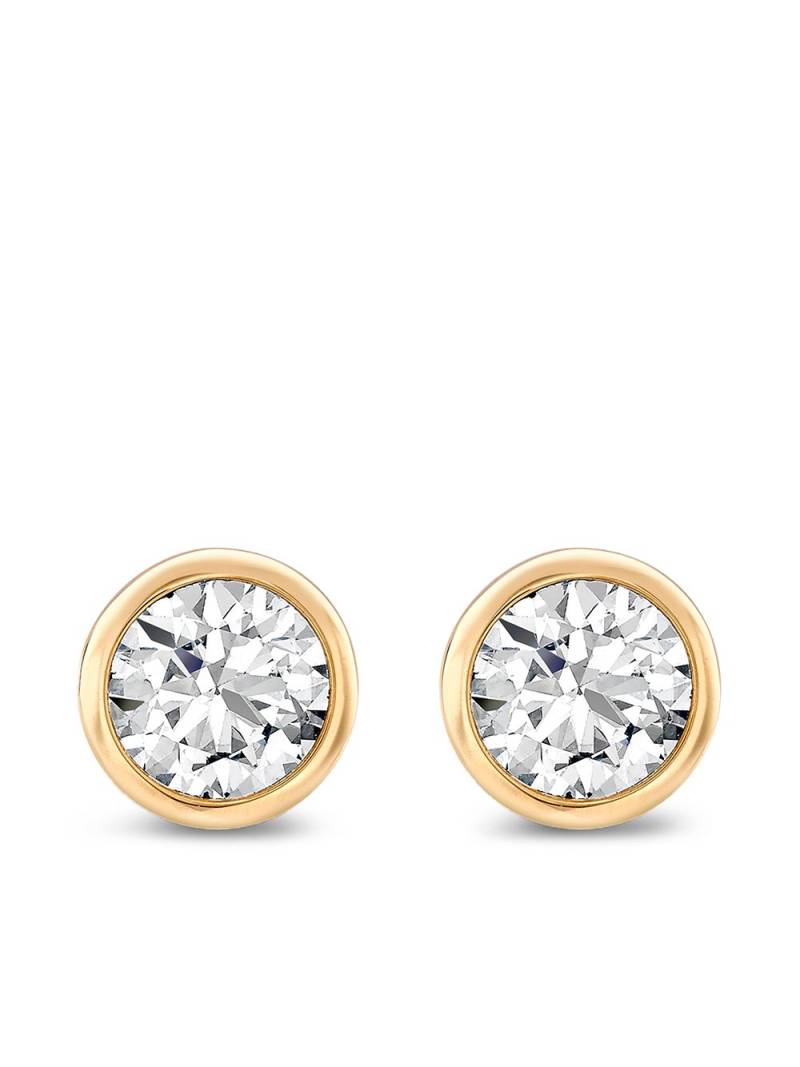 Pragnell 18kt rose gold Sundance diamond stud earrings - Pink von Pragnell