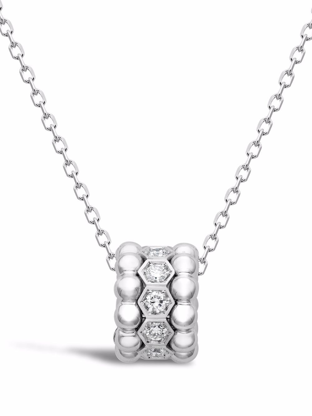 Pragnell 18kt white gold Bohemia diamond pendant necklace - Silver von Pragnell