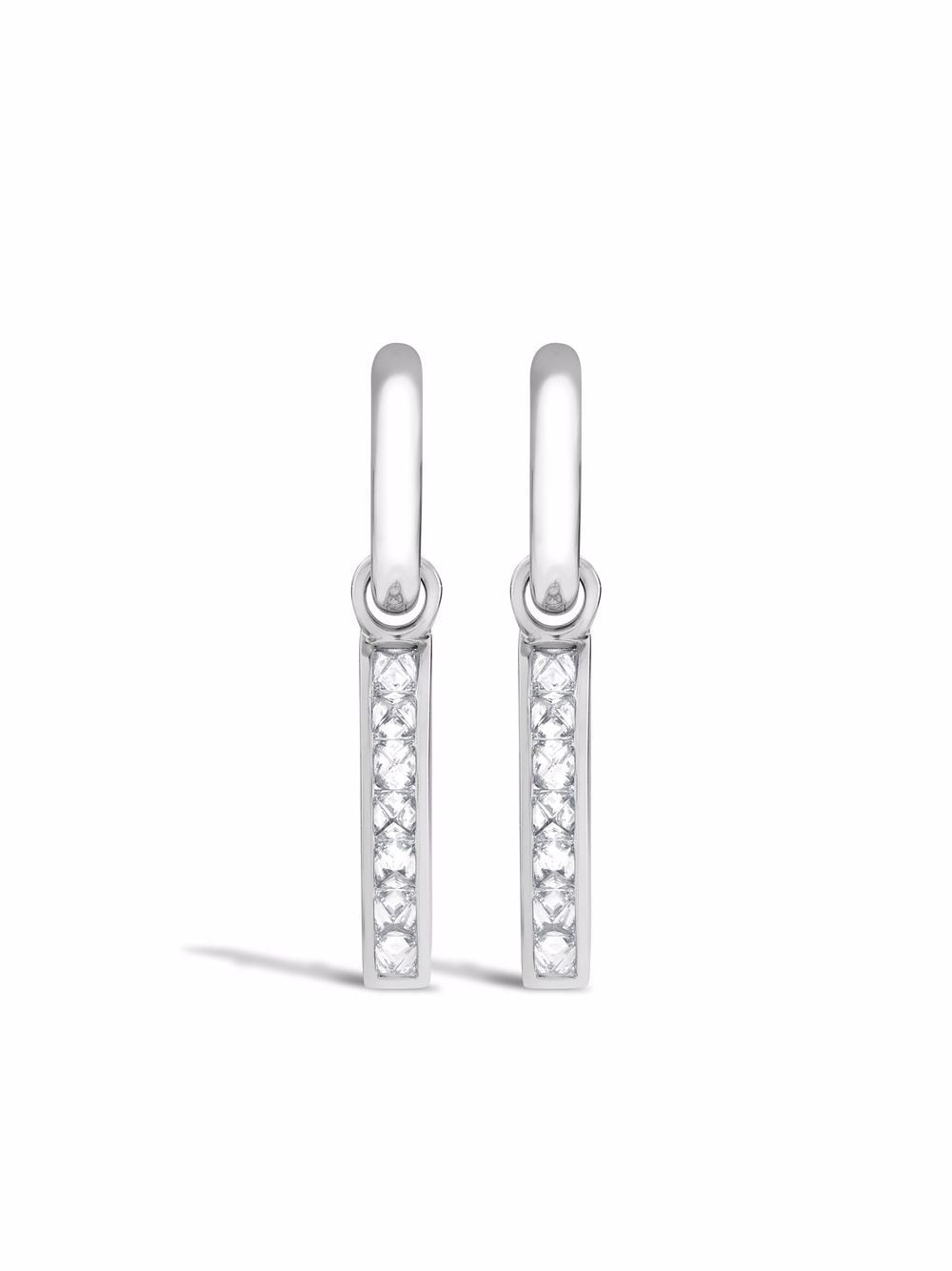 Pragnell 18kt white gold RockChic diamond earrings - Silver von Pragnell