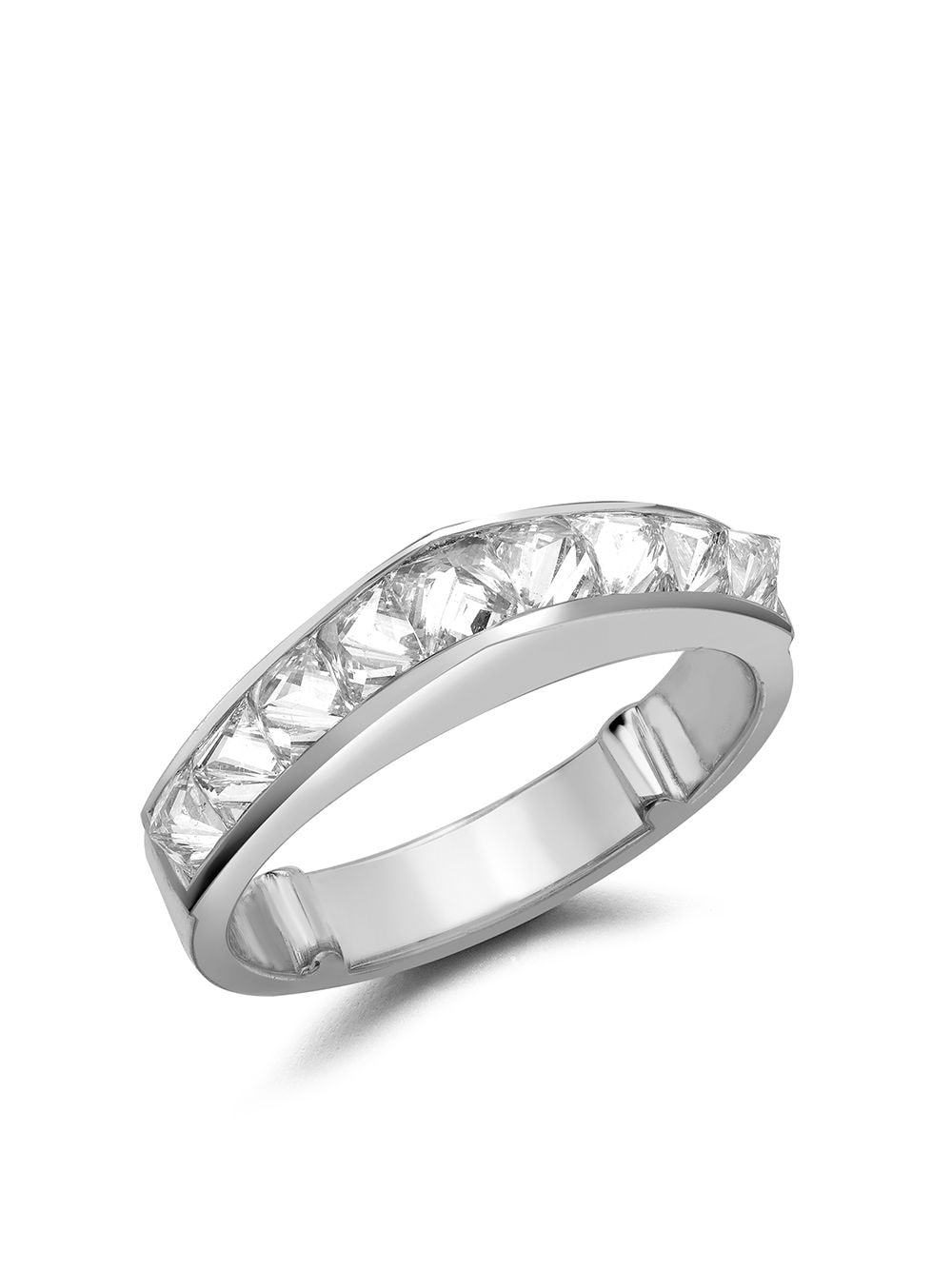 Pragnell 18kt white gold RockChic peaked diamond ring - Silver von Pragnell