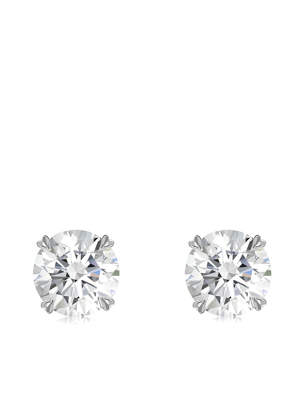 Pragnell 18kt white gold diamond Windsor stud earrings - Silver von Pragnell