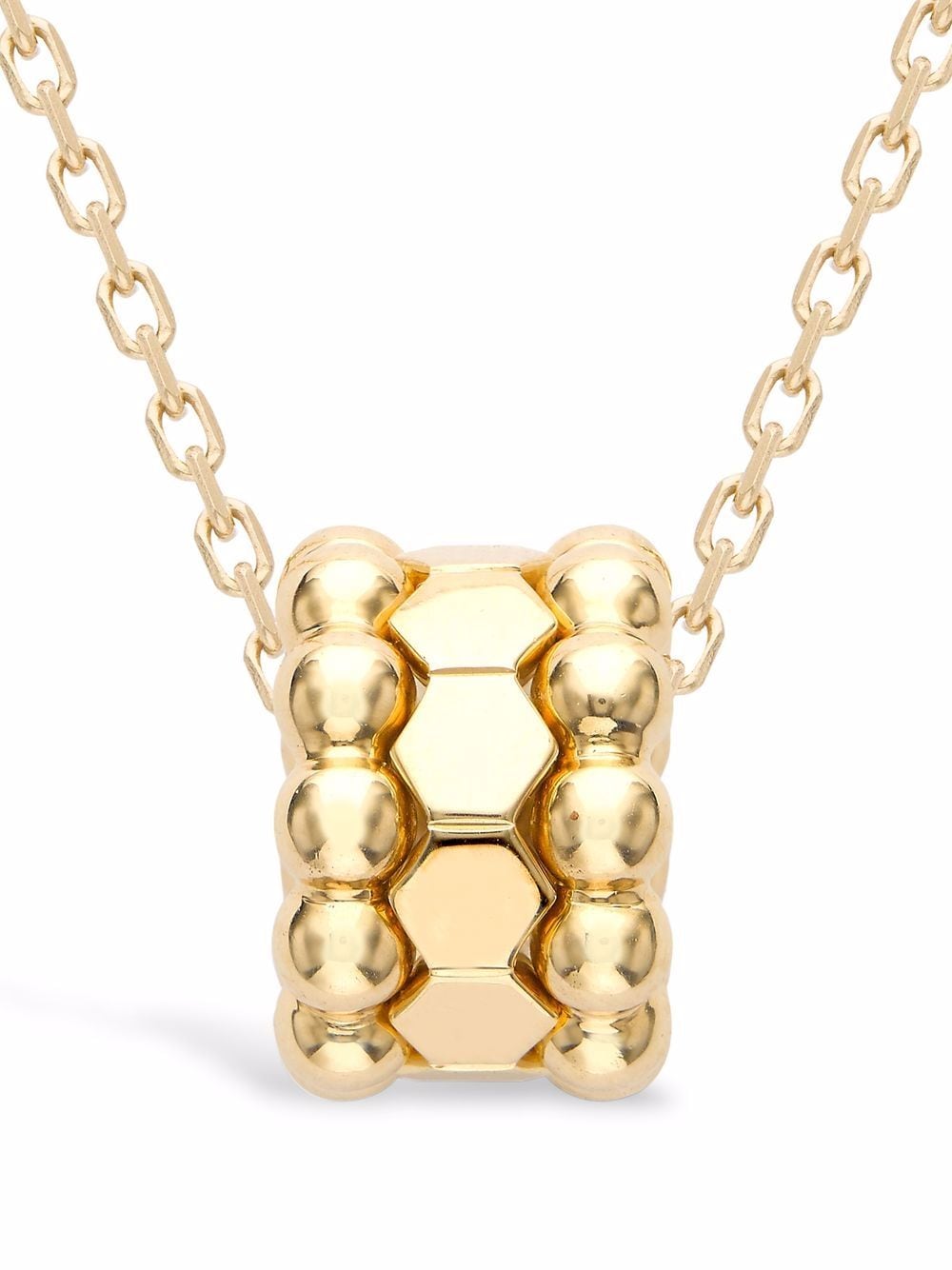 Pragnell 18kt yellow gold Bohemia Three Row pendant necklace von Pragnell