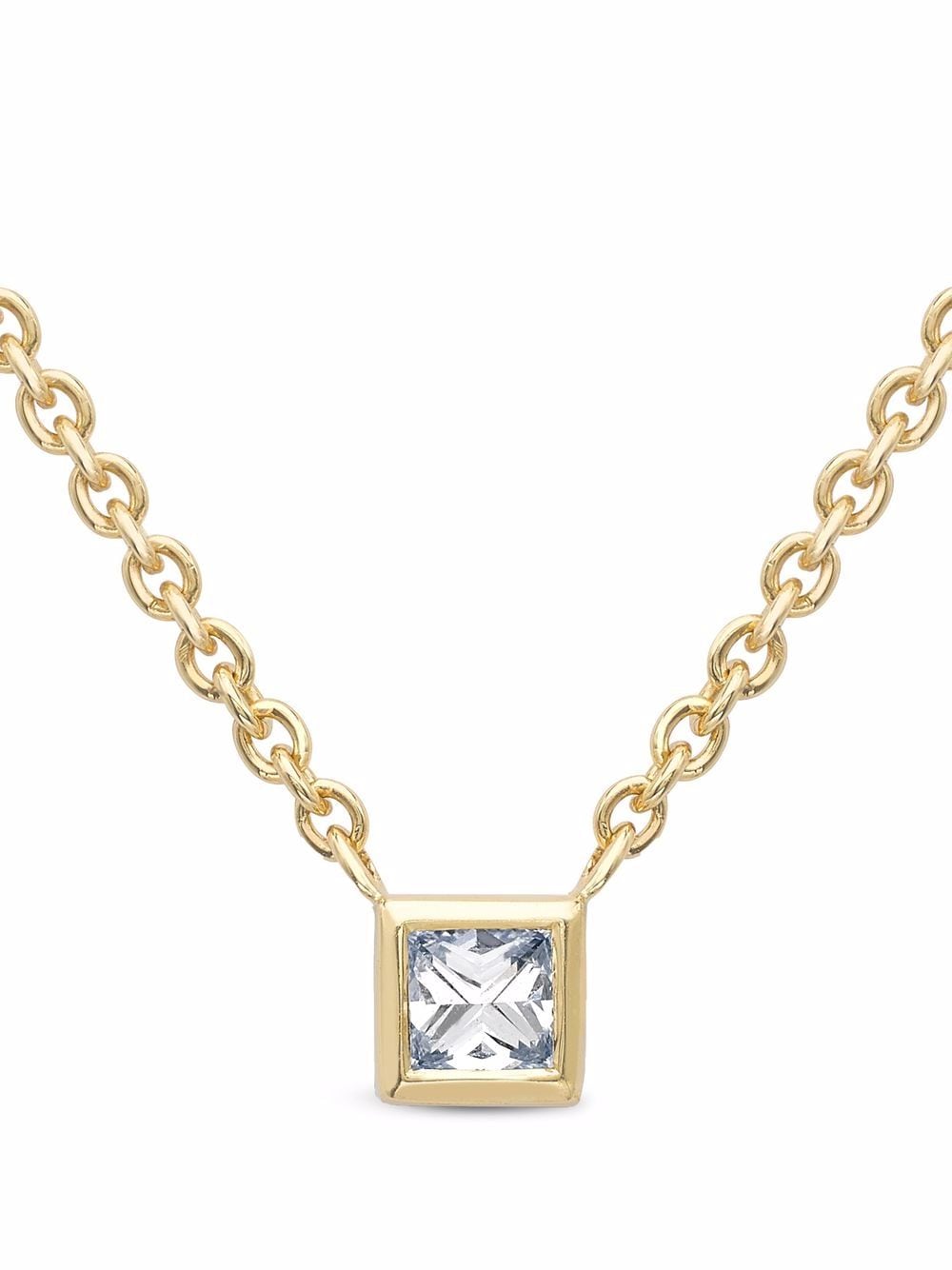 Pragnell 18kt yellow gold RockChic diamond necklace von Pragnell