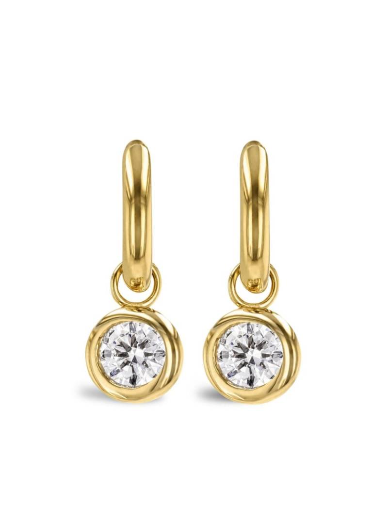 Pragnell 18kt yellow gold Sundance diamond drop earrings von Pragnell