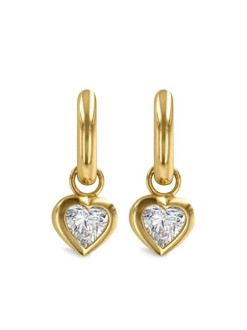 Pragnell 18kt yellow gold Sundance diamond earrings von Pragnell