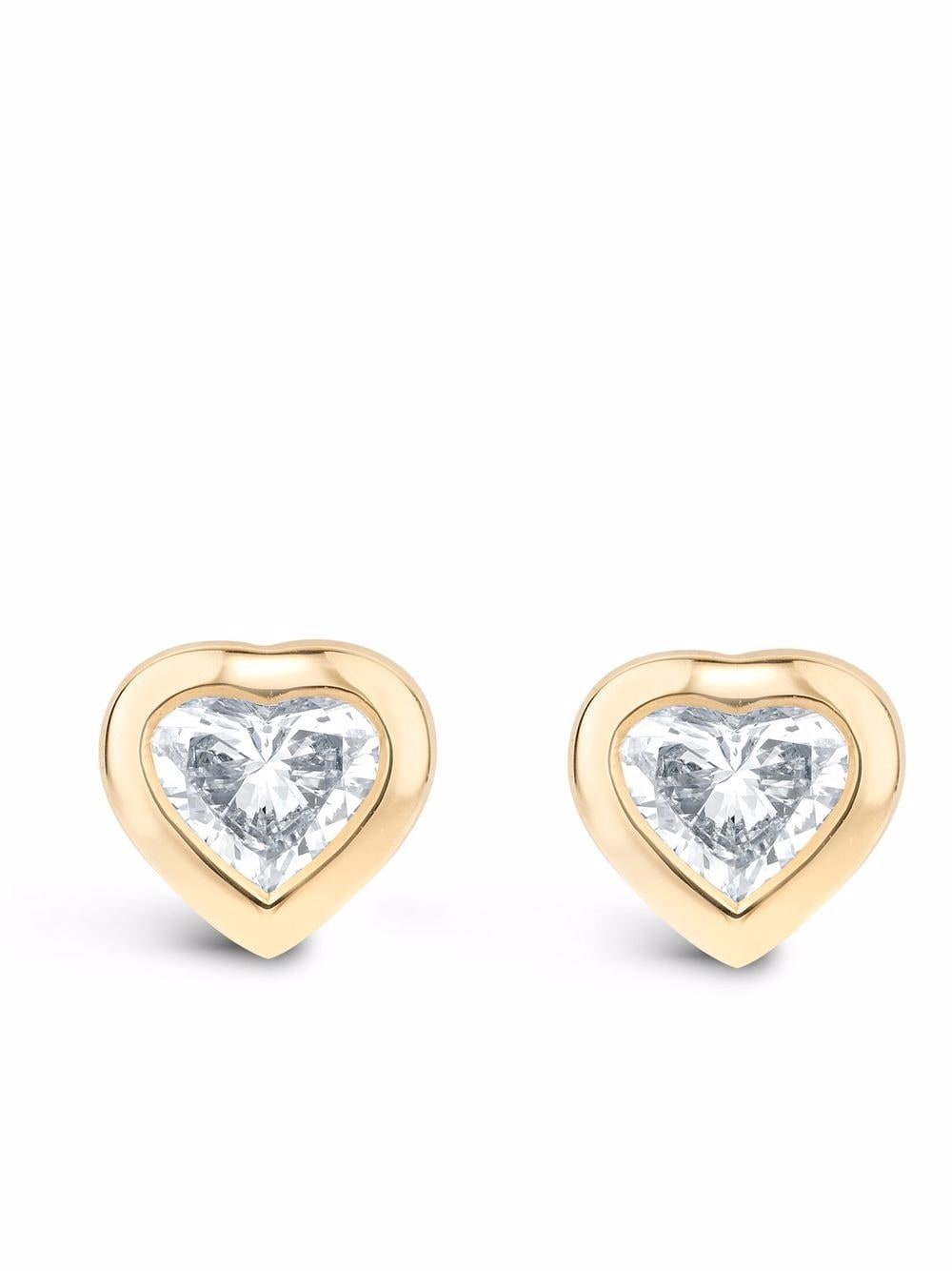 Pragnell 18kt yellow gold Sundance diamond stud earrings von Pragnell