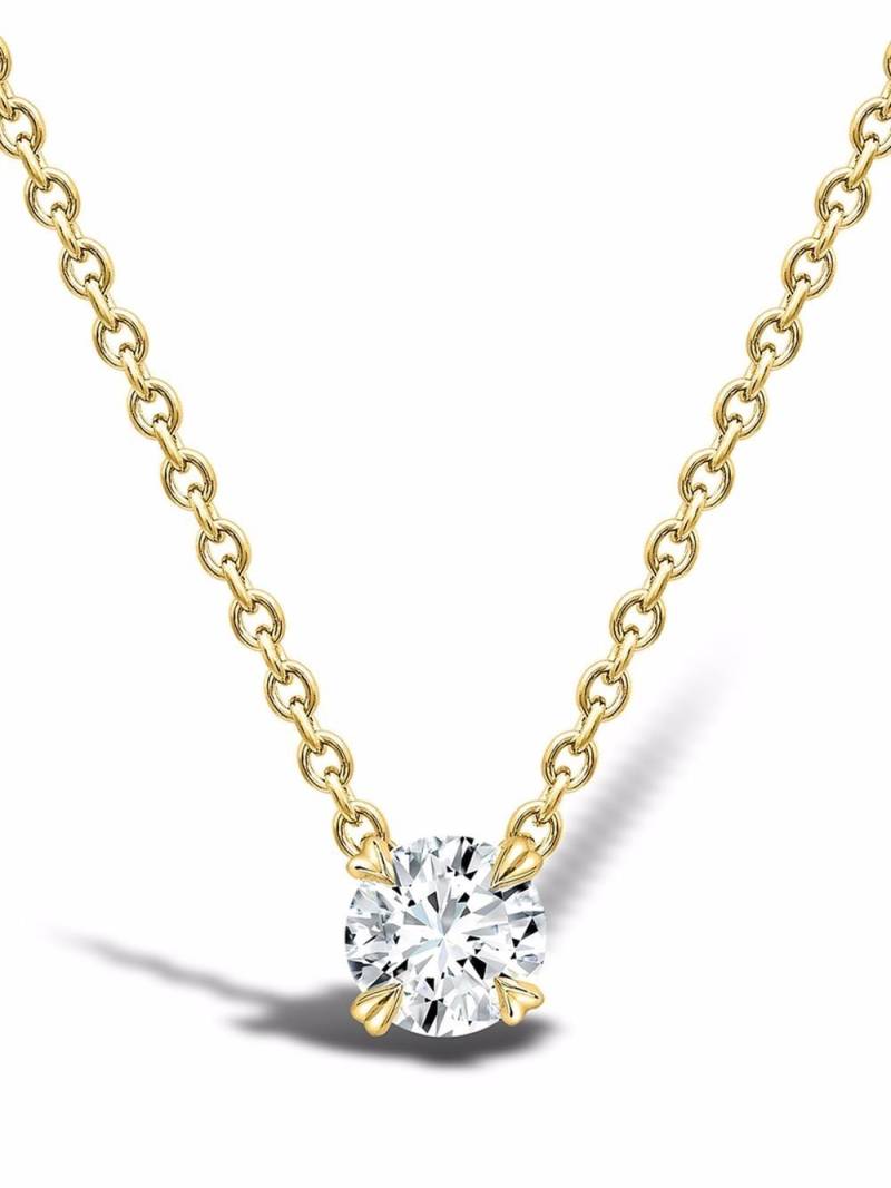 Pragnell 18kt yellow gold Windsor 0.32ct diamond pendant necklace von Pragnell