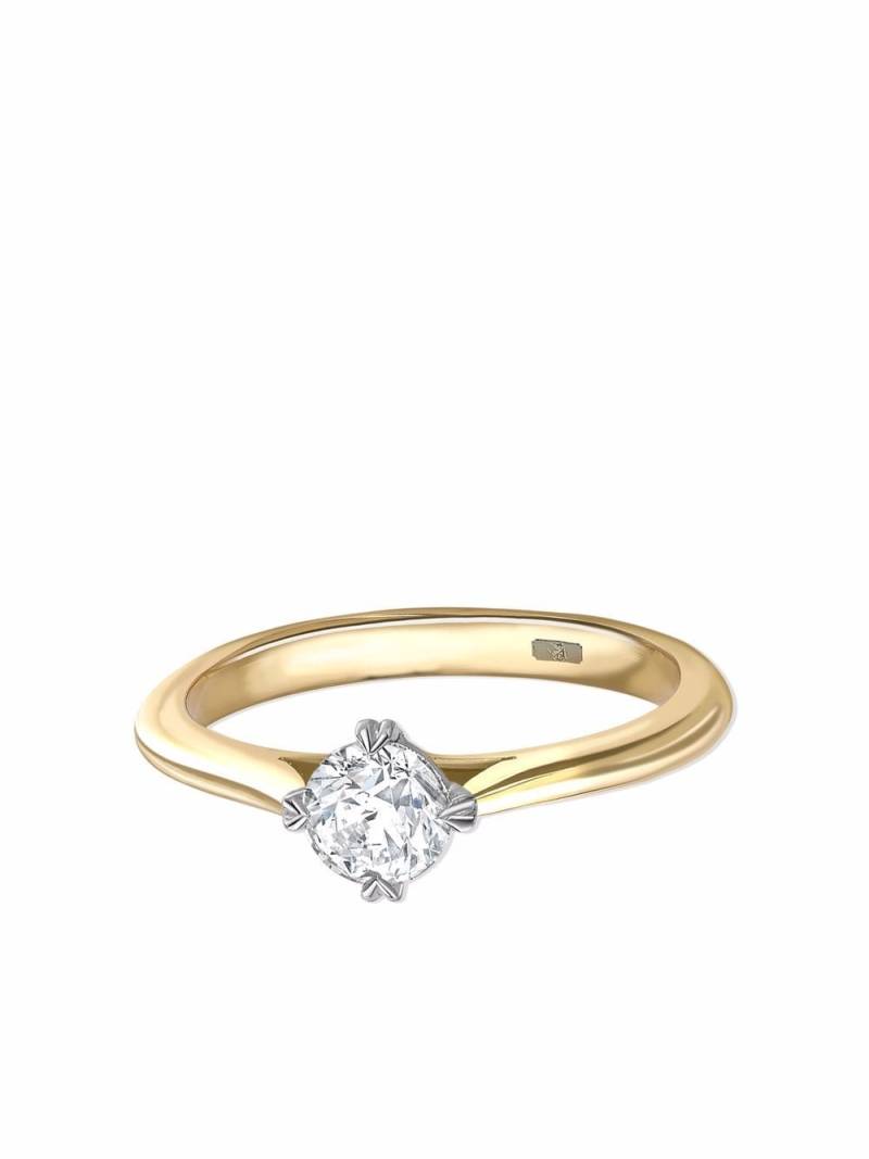 Pragnell 18kt yellow gold Windsor diamond ring von Pragnell