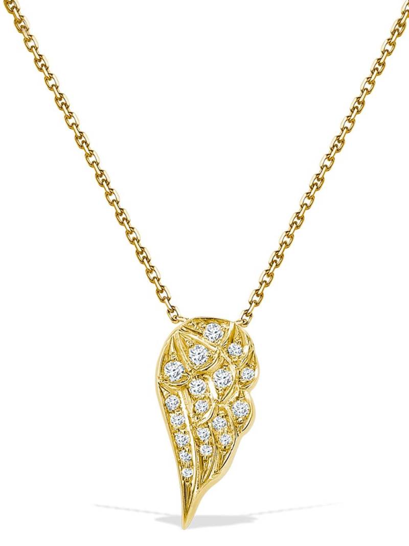 Pragnell 18kt yellow gold brilliant cut diamond Tiara pendant von Pragnell