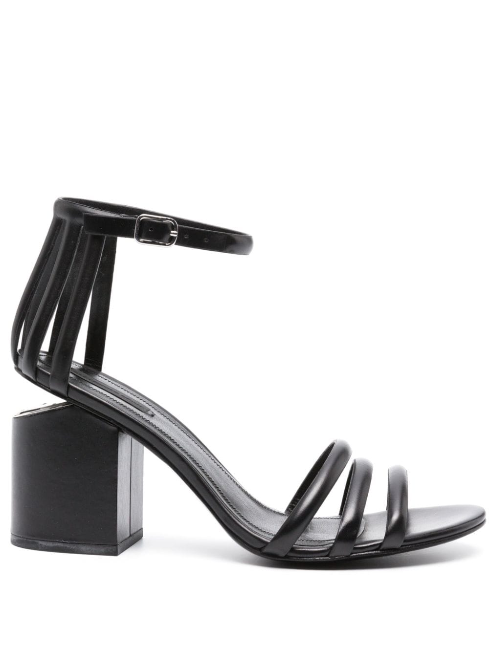 Pre-Owned Alexander Wang Cage Abby 90mm leather sandals - Black von Pre-Owned Alexander Wang