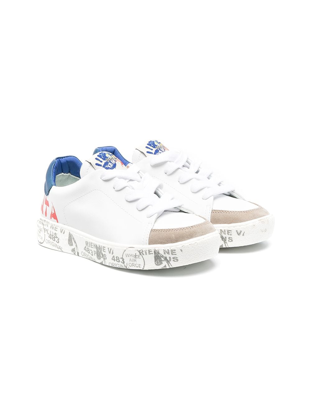 Premiata Kids Charlie low-top sneakers - White von Premiata Kids