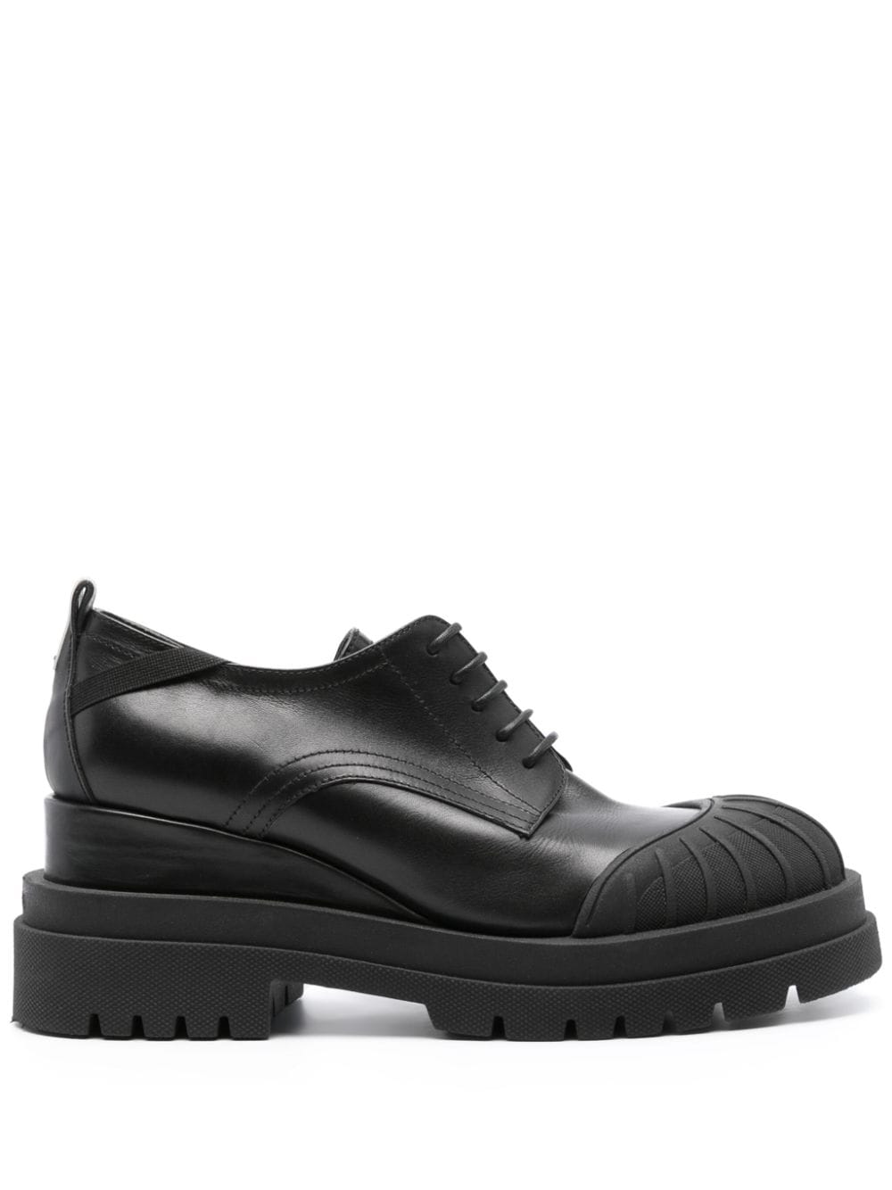 Premiata 70mm polished leather brogues - Black von Premiata