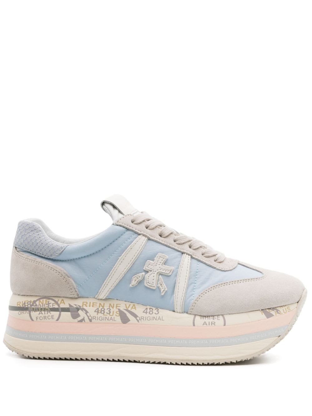 Premiata Beth 6678 flatform sneakers - Blue von Premiata