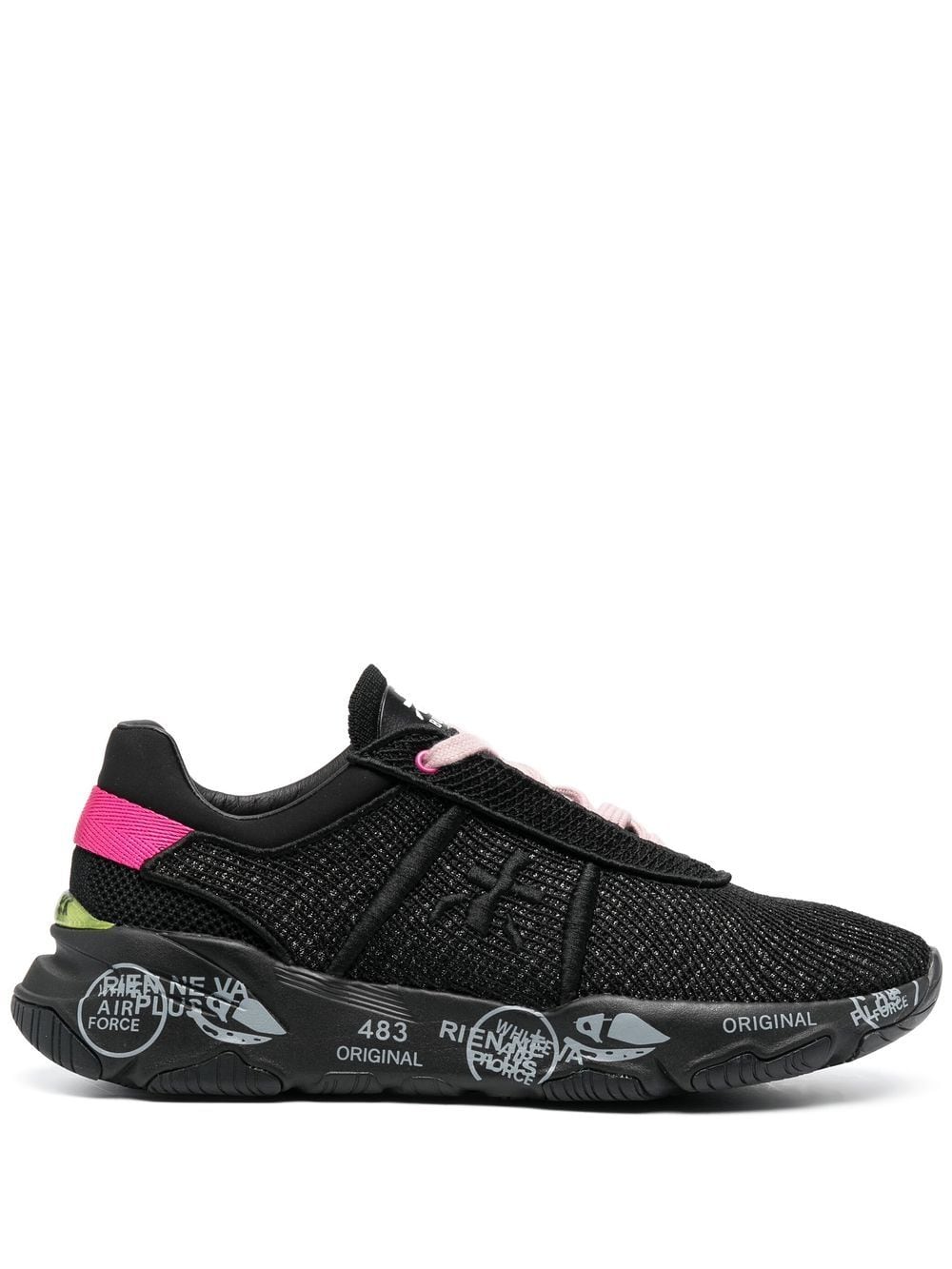 Premiata Buff low-top sneakers - Black von Premiata