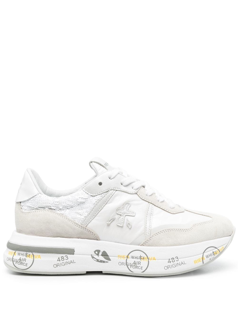 Premiata Cassie lace-up sneakers - White von Premiata