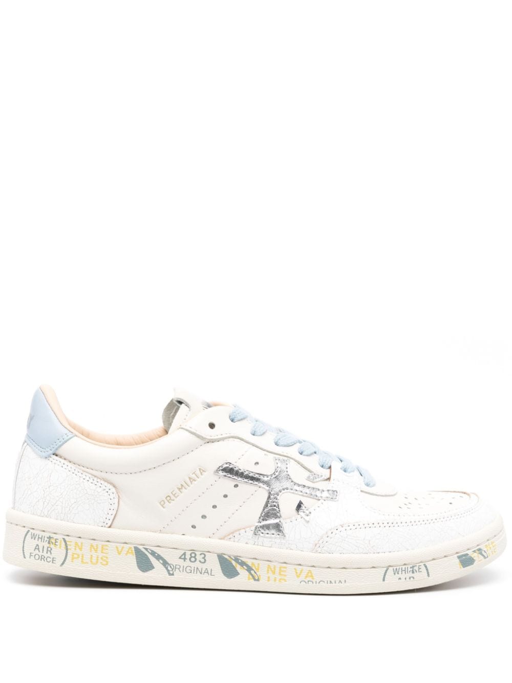 Premiata Clay leather sneakers - Neutrals von Premiata