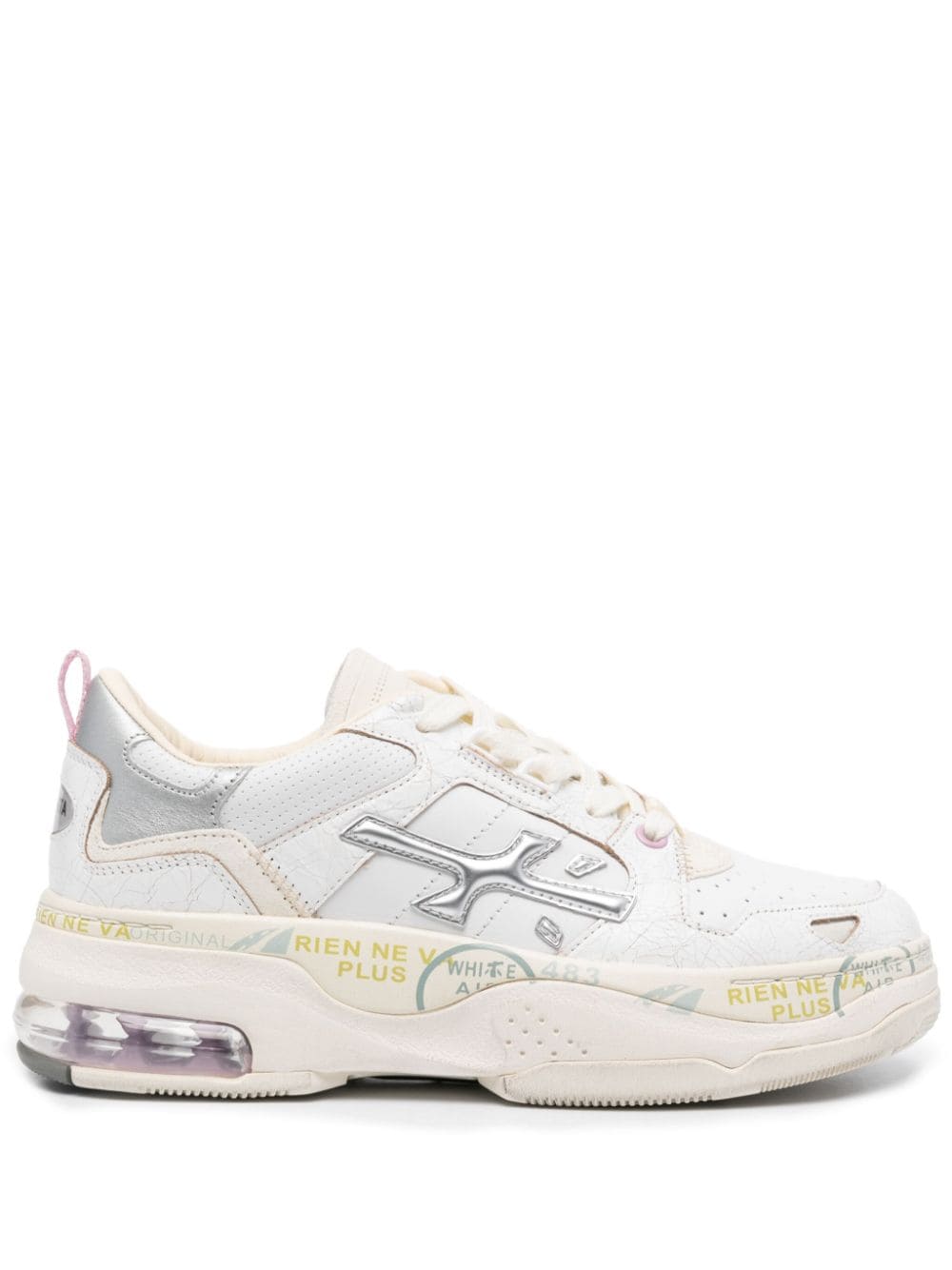 Premiata Drake leather sneakers - White von Premiata