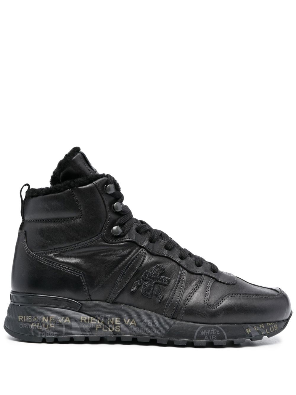 Premiata Jeff 6110 high-top sneakers - Black von Premiata