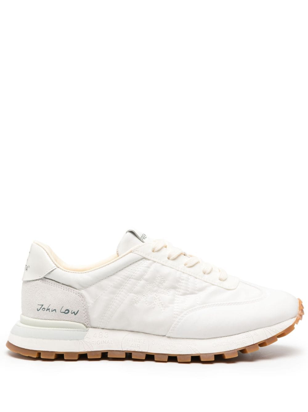 Premiata John Low leather sneakers - White von Premiata