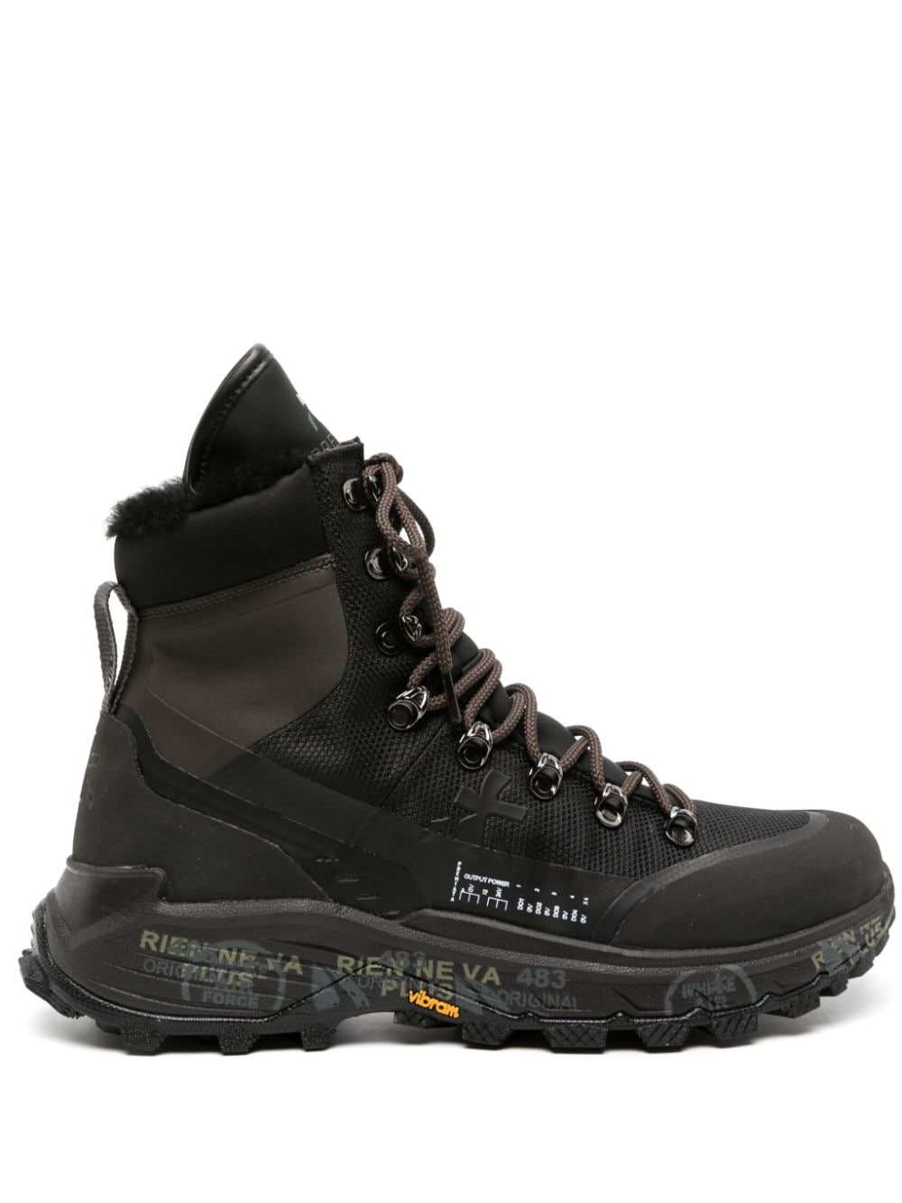 Premiata Midtreck 348M high-top sneakers - Black von Premiata