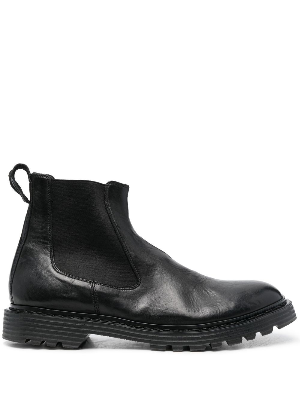 Premiata ankle-length leather boots - Black von Premiata