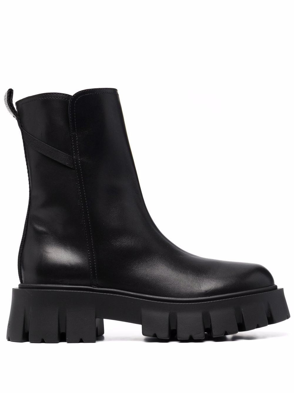 Premiata chunky-sole leather ankle boots - Black von Premiata