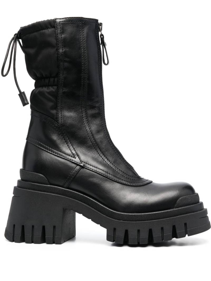Premiata drawstring 85mm ankle boots - Black von Premiata