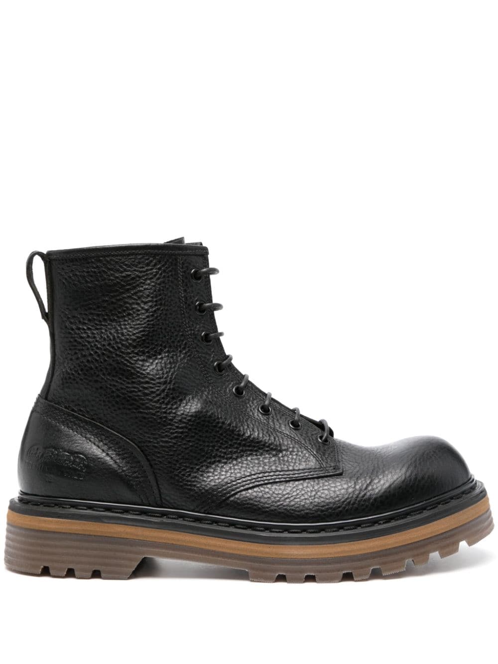 Premiata leather combat boots - Black von Premiata