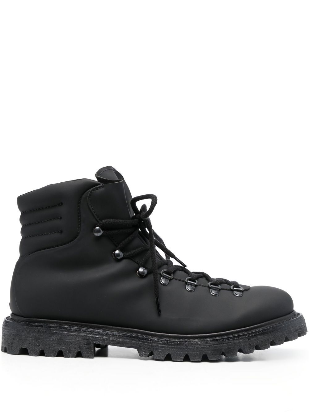 Premiata padded-ankle lace-up boots - Black von Premiata