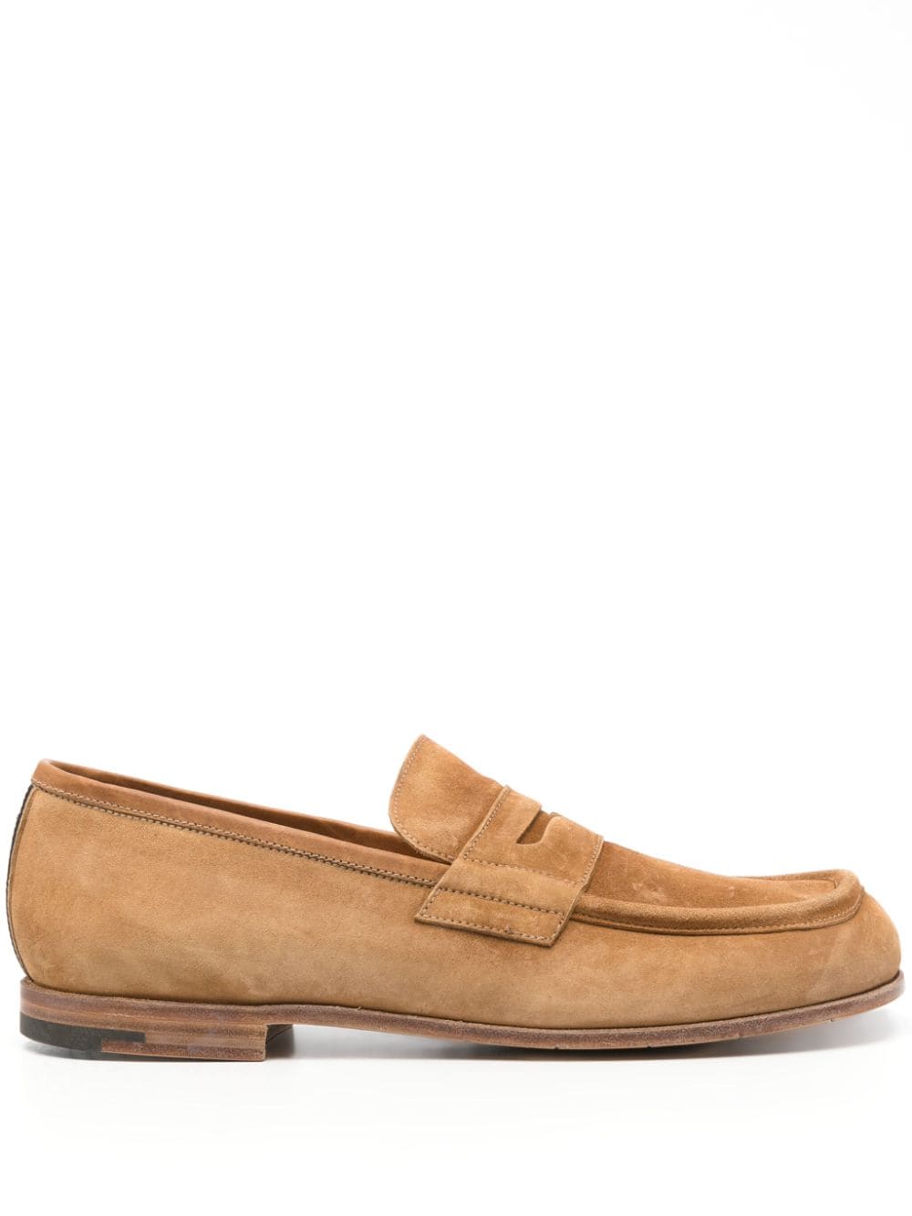 Premiata penny-slot suede loafers - Brown von Premiata