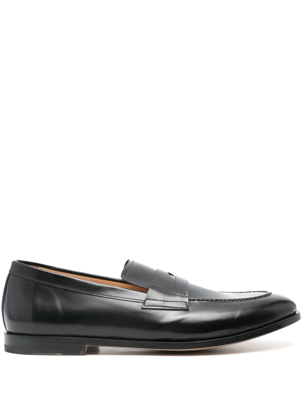 Premiata polished leather loafers - Black von Premiata