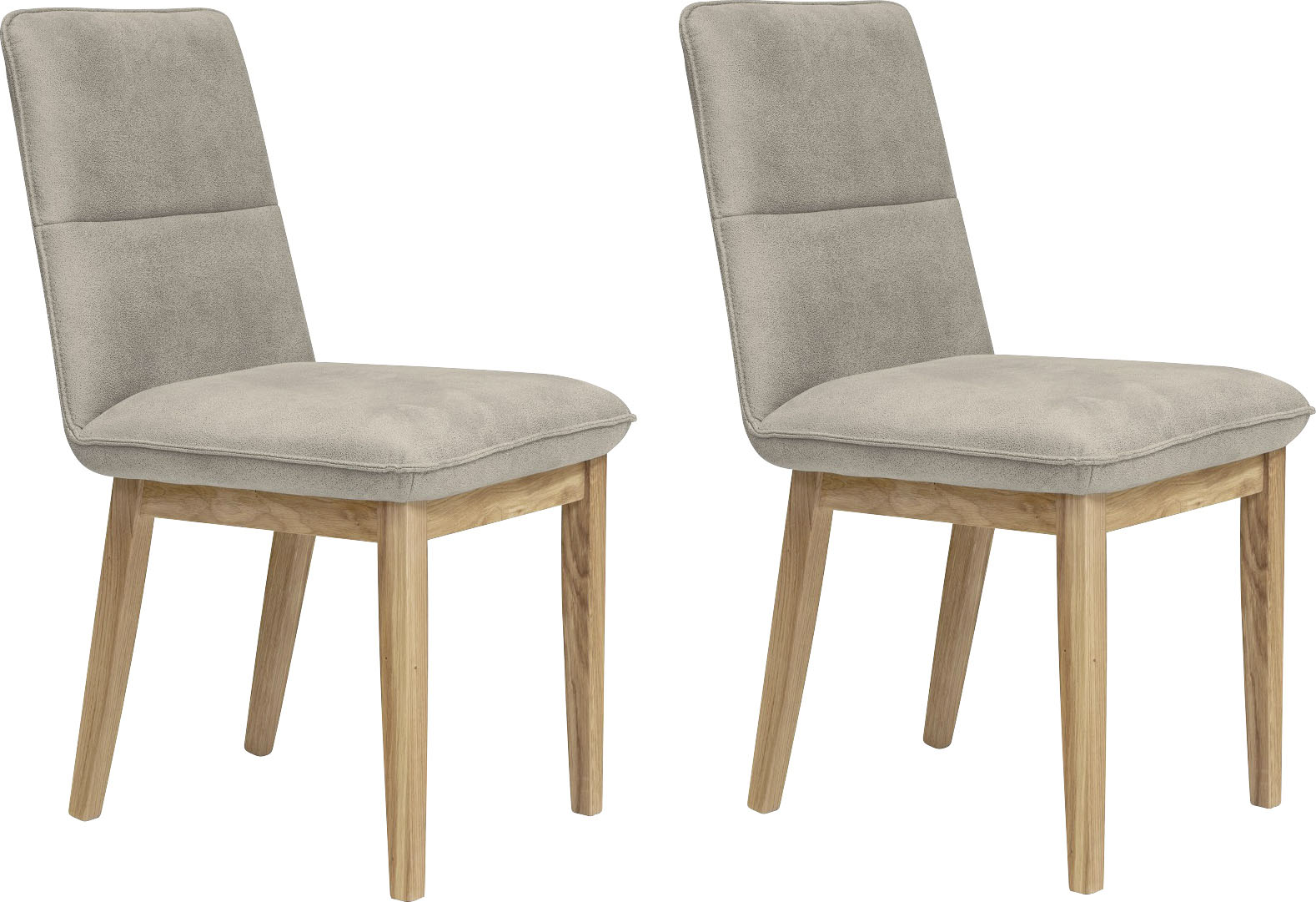 Home affaire Esszimmerstuhl »Beluna Polsterstuhl Esszimmer Bestseller«, (Set), 2 St., Luxus-Microfaser in Lederoptik, Gestell und Beine aus massiver Eiche modernes Landhaus Home affaire Esszimmerstuhl »Beluna Polsterstuhl Esszimmer Bestseller«, (Set), 2 St., Luxus-Microfaser in Lederoptik, Gestell und Beine aus massiver Eiche modernes Landhaus von home affaire