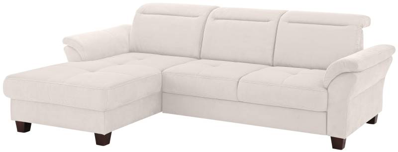 Home affaire Ecksofa »Solvei L-Form«, mit Recamierenabschluss und Sitztiefenverstellung von home affaire