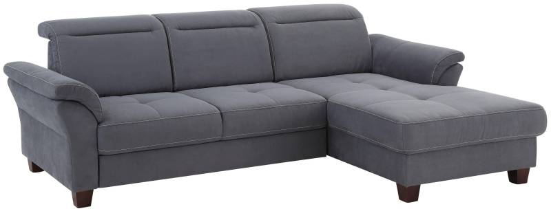 Home affaire Ecksofa »Solvei L-Form«, mit Recamierenabschluss und Sitztiefenverstellung von home affaire