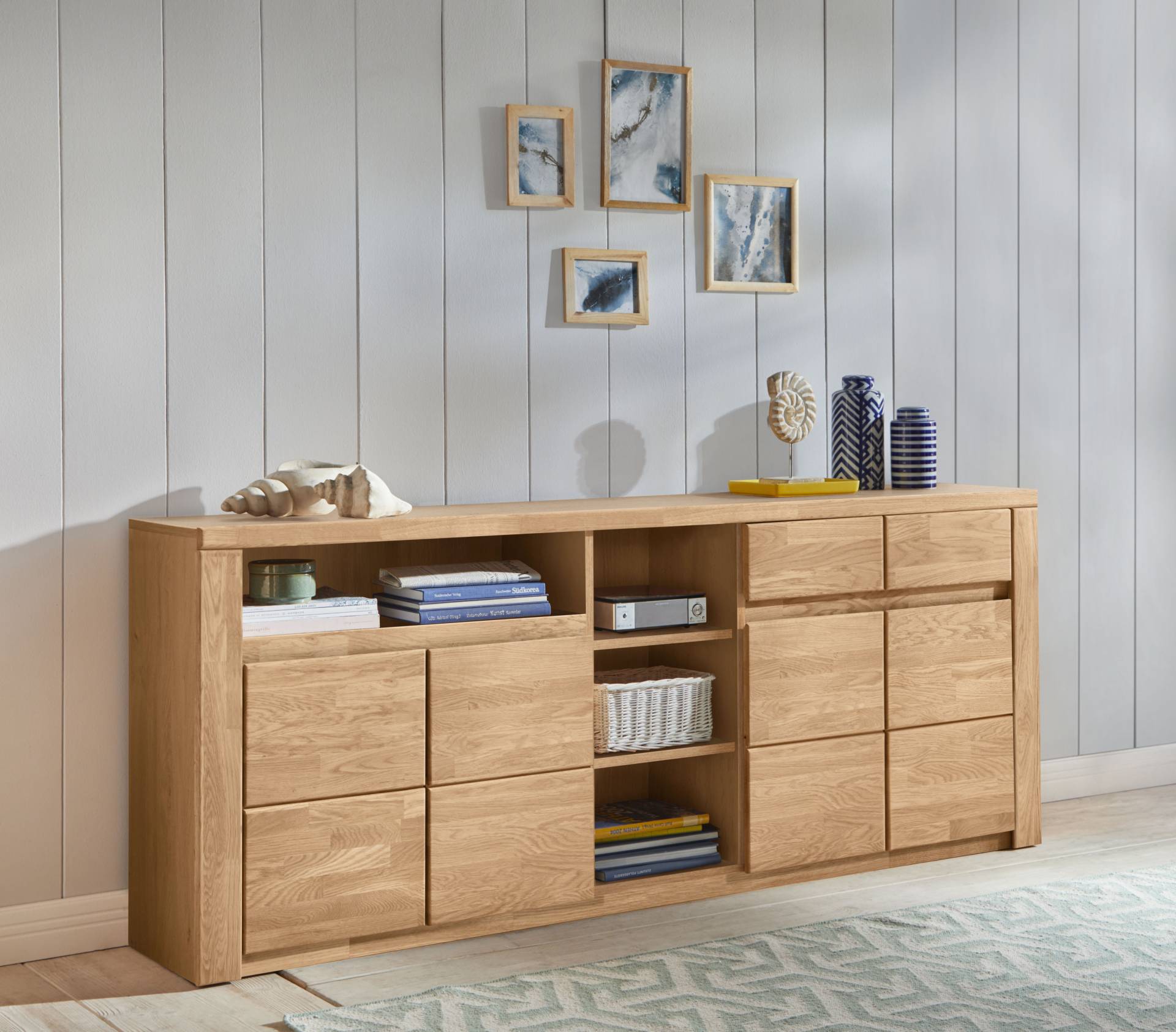 Home affaire Sideboard »Burani«, grifflose Optik von home affaire