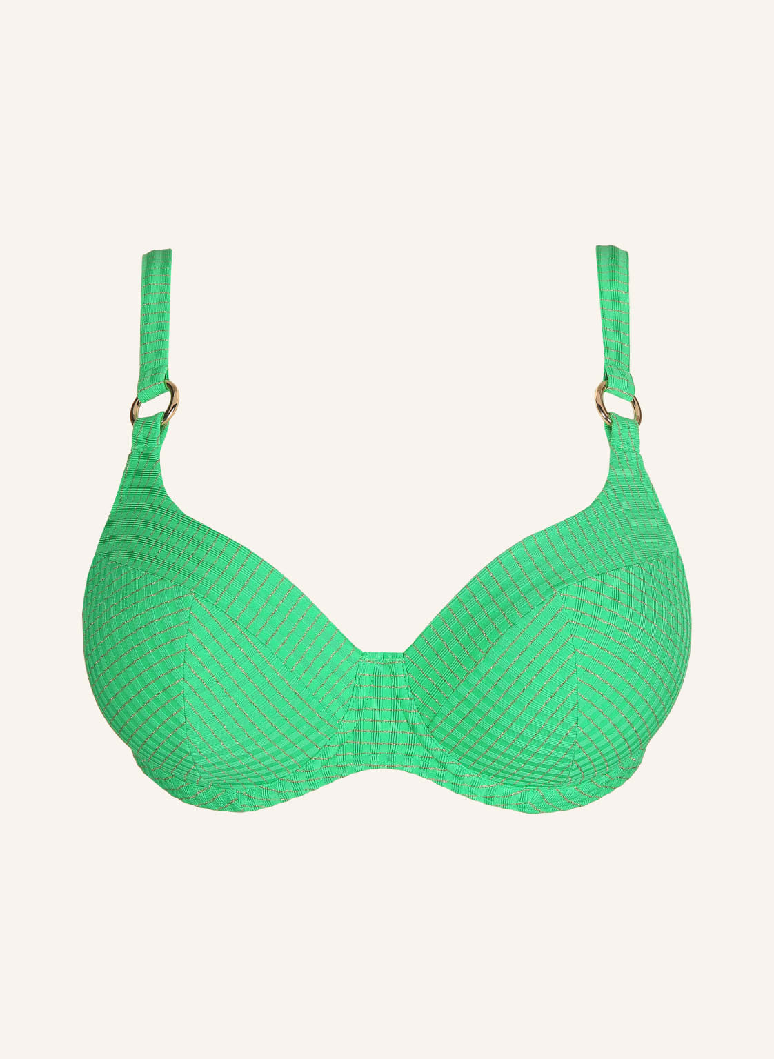 Primadonna Bügel-Bikini-Top Maringa Mit Glitzergarn gruen von PrimaDonna