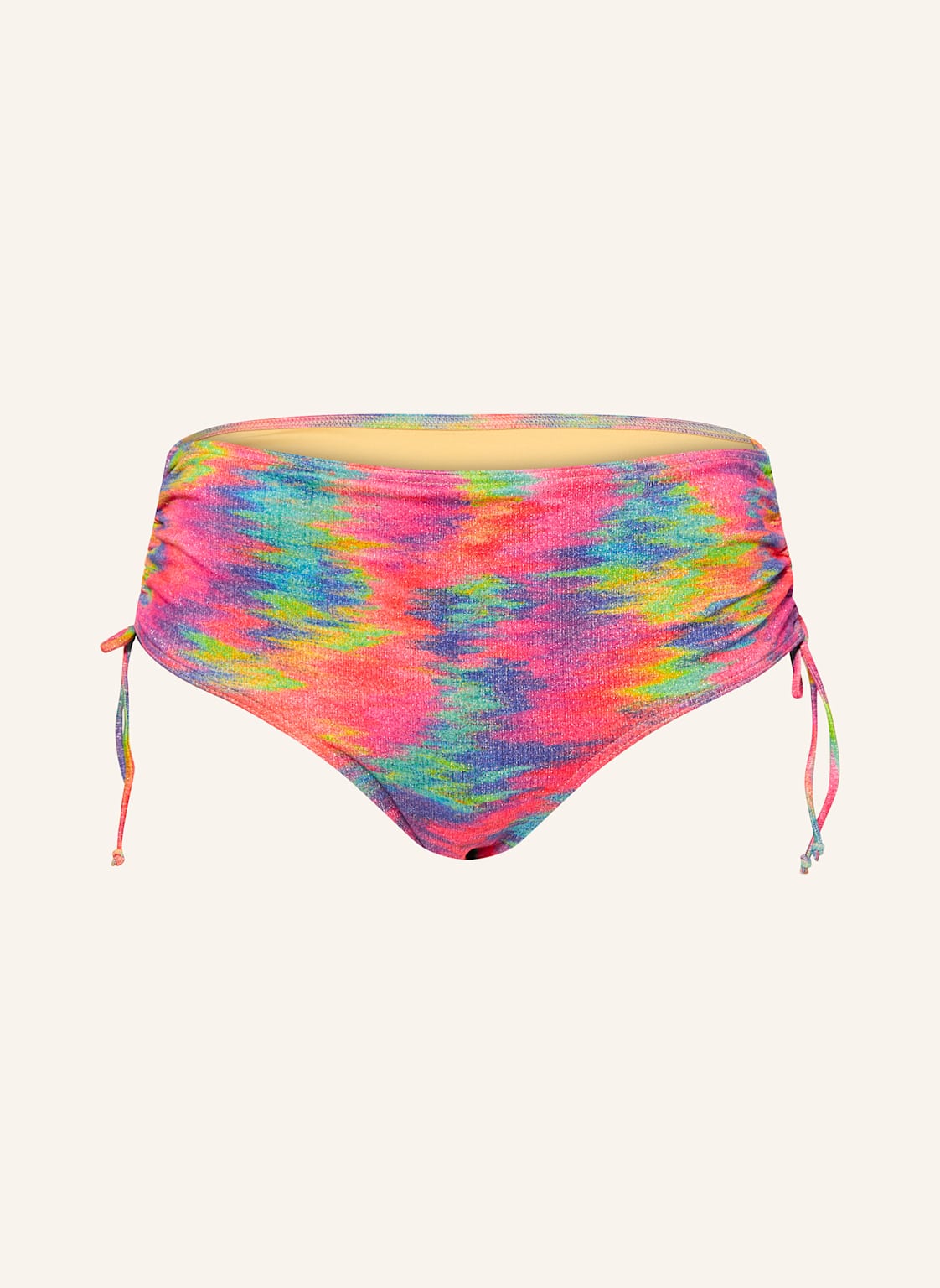 Primadonna High-Waist-Bikini-Hose Cairo Mit Glitzergarn pink von PrimaDonna
