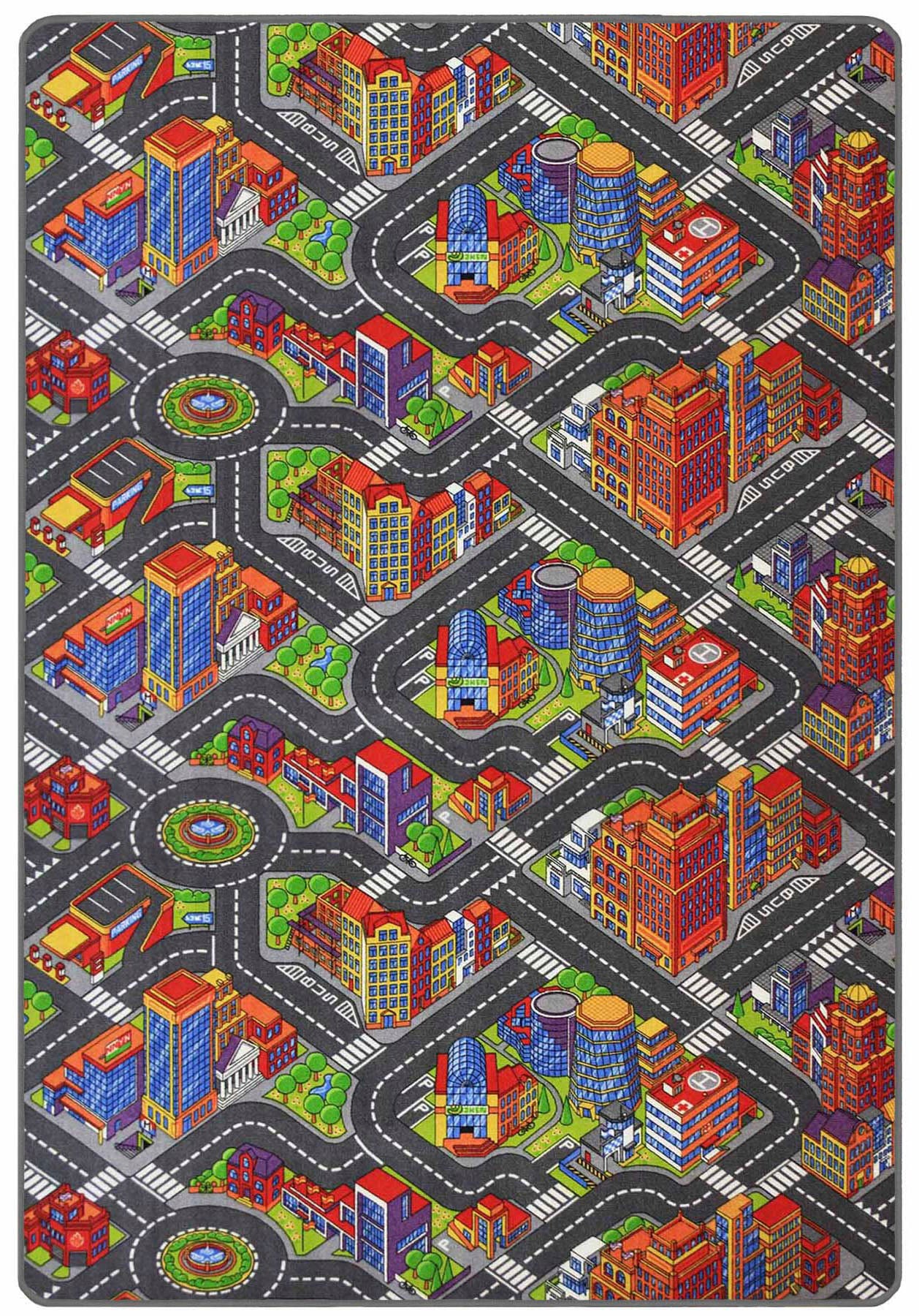 Primaflor-Ideen in Textil Kinderteppich »BIG CITY«, rechteckig, 5 mm Höhe, Strassen-Spiel-Teppich, Strassenbreite ca. 9 cm, Kinderzimmer Primaflor-Ideen in Textil Kinderteppich »BIG CITY«, rechteckig, 5 mm Höhe, Strassen-Spiel-Teppich, Strassenbreite ca. 9 cm, Kinderzimmer von Primaflor-Ideen in Textil