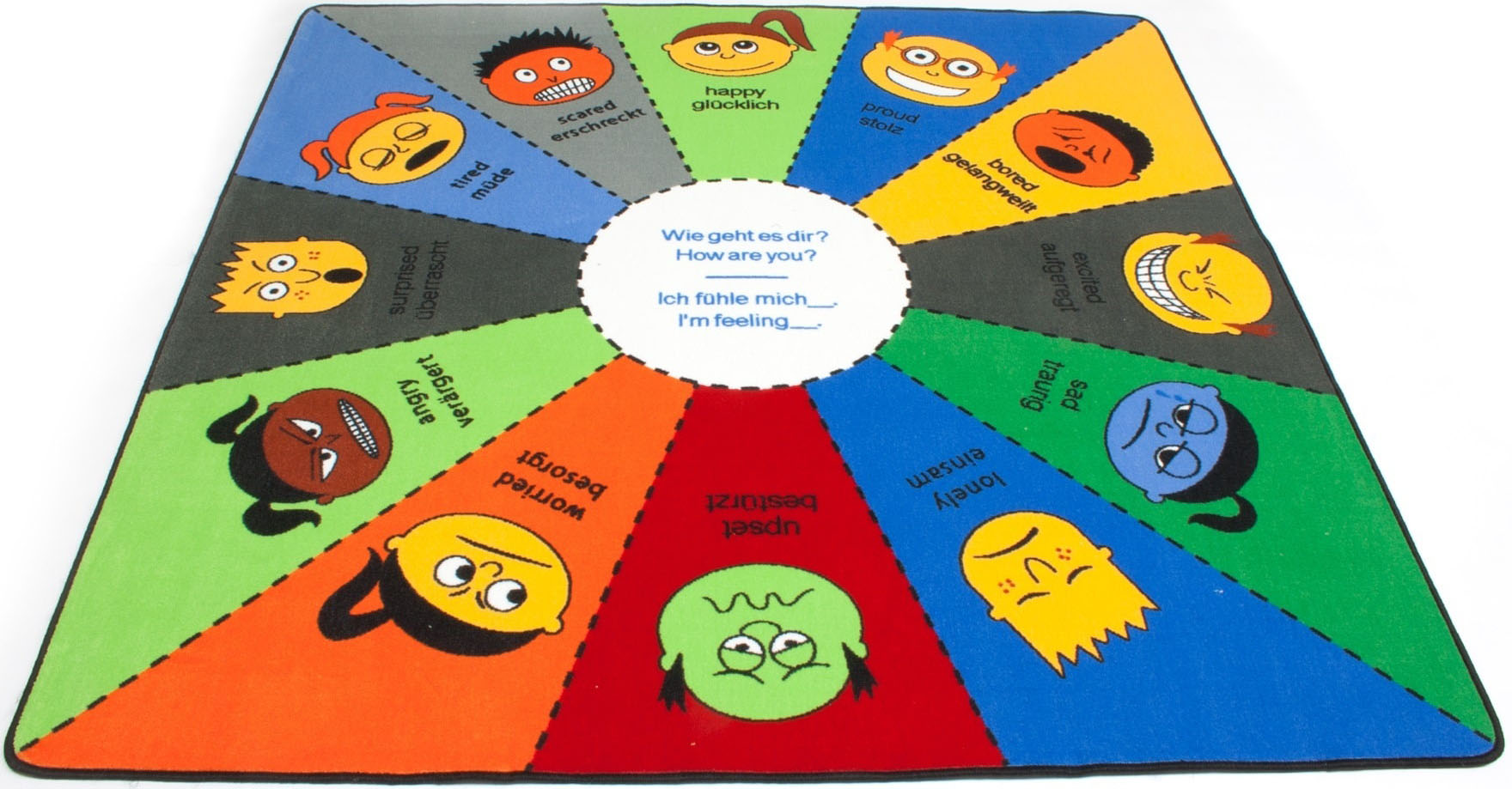 Primaflor-Ideen in Textil Kinderteppich »EMOTIONS«, rechteckig, 5 mm Höhe, Spiel- und Lernteppich, Emotionen lernen, Kinderzimmer Primaflor-Ideen in Textil Kinderteppich »EMOTIONS«, rechteckig, 5 mm Höhe, Spiel- und Lernteppich, Emotionen lernen, Kinderzimmer von Primaflor-Ideen in Textil
