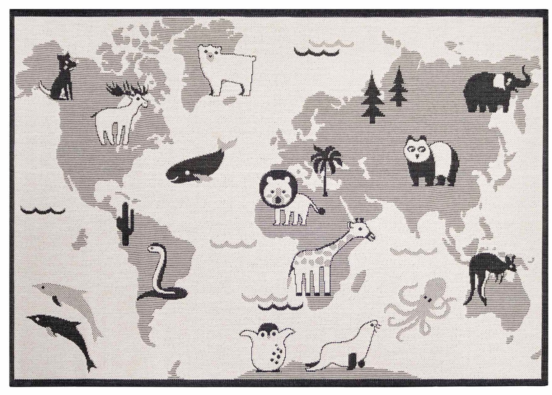 Primaflor-Ideen in Textil Kinderteppich »LINIA - Weltkarte«, rechteckig, 3 mm Höhe, Flachgewebe, Motiv Weltkarte, In- und Outdoor geeignet, Kinderzimmer Primaflor-Ideen in Textil Kinderteppich »LINIA - Weltkarte«, rechteckig, 3 mm Höhe, Flachgewebe, Motiv Weltkarte, In- und Outdoor geeignet, Kinderzimmer von Primaflor-Ideen in Textil