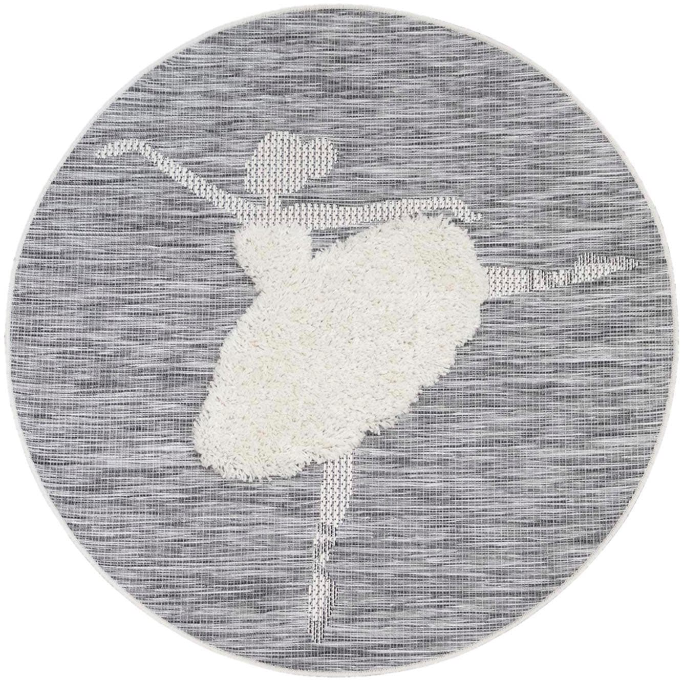 Primaflor-Ideen in Textil Kinderteppich »NAVAJO - Ballerina«, rund, 35 mm Höhe, Hoch-Tief-Effekt, Motiv Ballerina, Kinderzimmer Primaflor-Ideen in Textil Kinderteppich »NAVAJO - Ballerina«, rund, 35 mm Höhe, Hoch-Tief-Effekt, Motiv Ballerina, Kinderzimmer von Primaflor-Ideen in Textil