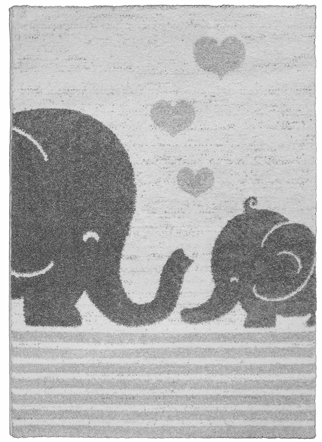 Primaflor-Ideen in Textil Kinderteppich »SOFT - Little Elephant«, rechteckig, 17,5 mm Höhe, Kurzflor, Motiv Elefanten, Kinderzimmer Primaflor-Ideen in Textil Kinderteppich »SOFT - Little Elephant«, rechteckig, 17,5 mm Höhe, Kurzflor, Motiv Elefanten, Kinderzimmer von Primaflor-Ideen in Textil