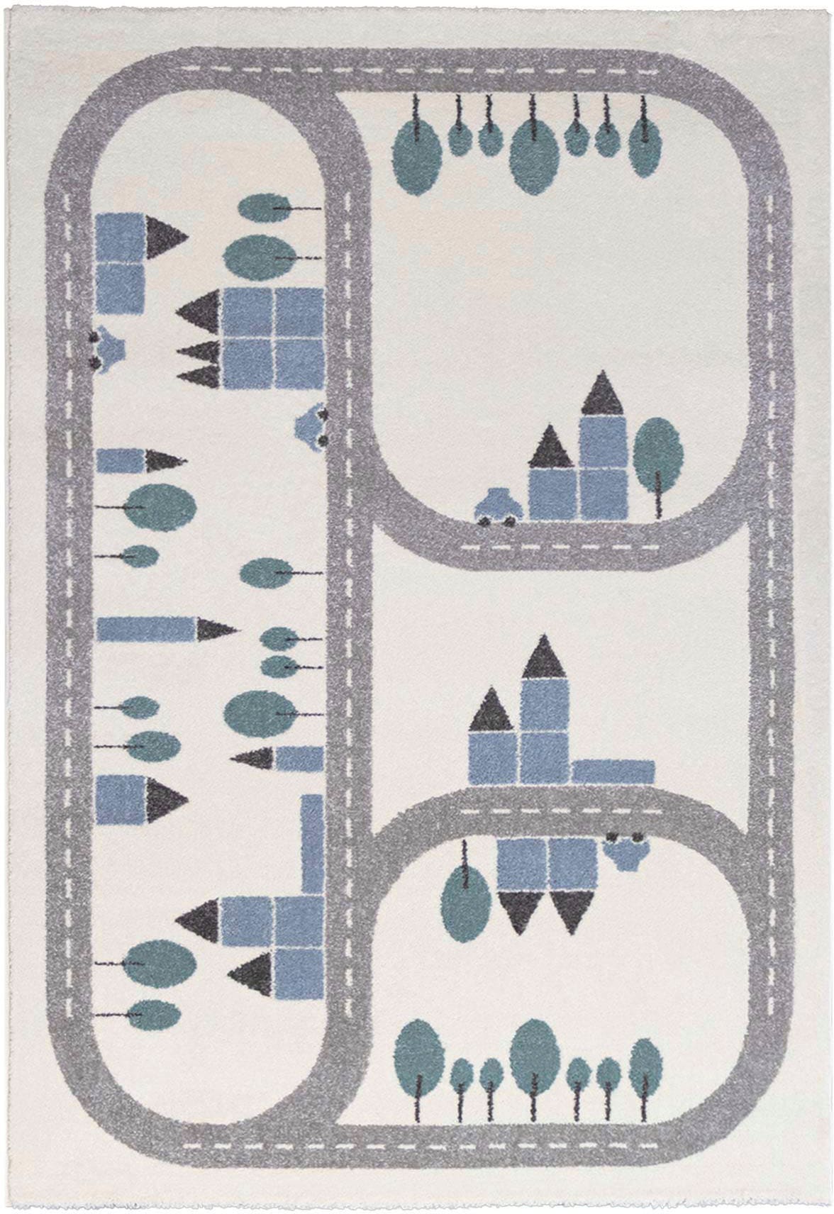 Primaflor-Ideen in Textil Kinderteppich »VILLA - Streets«, rechteckig, 11,5 mm Höhe, Kurzflor, Strassen-Spiel-Teppich, Kinderzimmer Primaflor-Ideen in Textil Kinderteppich »VILLA - Streets«, rechteckig, 11,5 mm Höhe, Kurzflor, Strassen-Spiel-Teppich, Kinderzimmer von Primaflor-Ideen in Textil