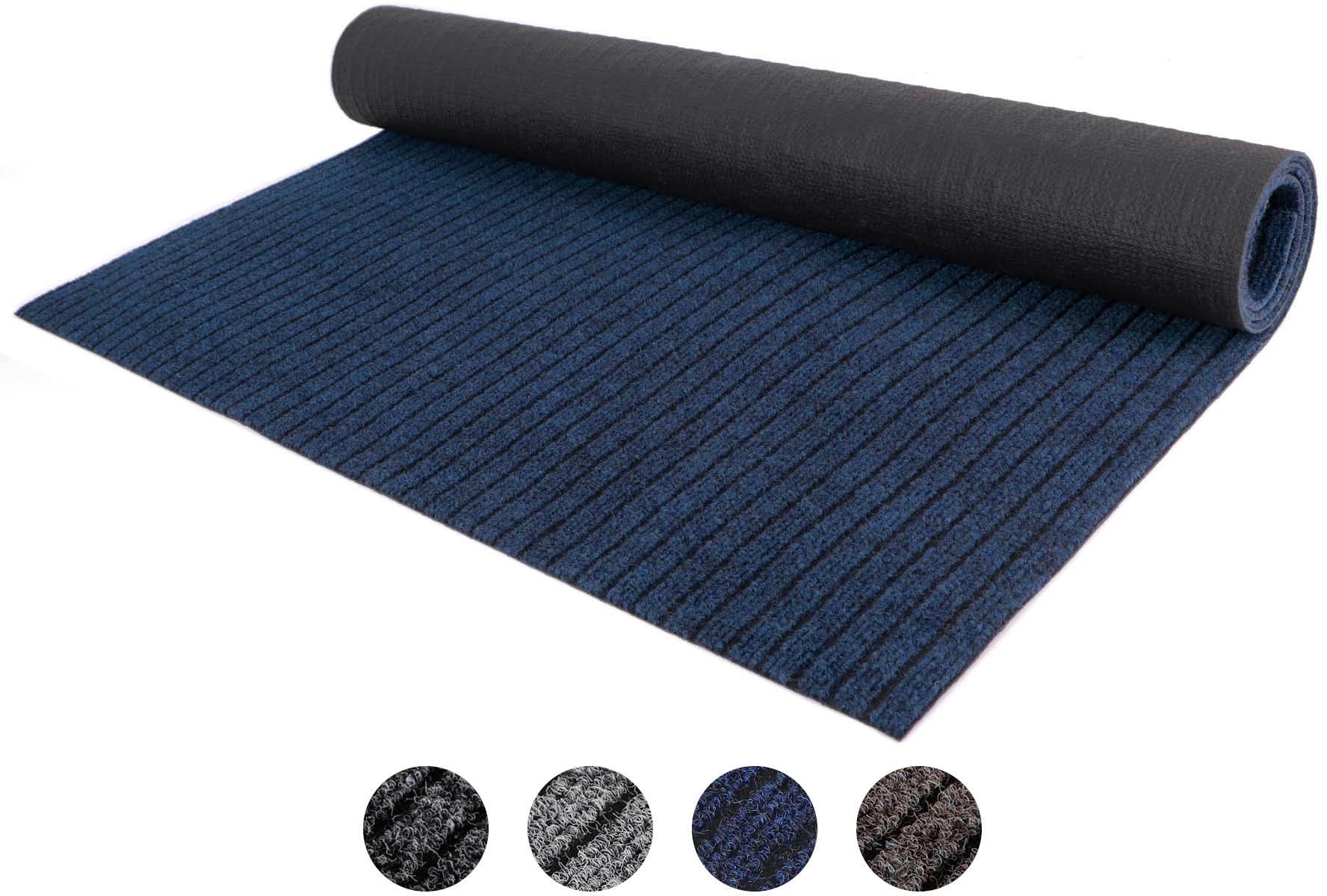 Primaflor-Ideen in Textil Läufer »Schmutzfangläufer ATLAS«, rechteckig, 7 mm Höhe, Schmutzfangmatte, meliert gesteift, strapazierfähig, rutschhemmend von Primaflor-Ideen in Textil