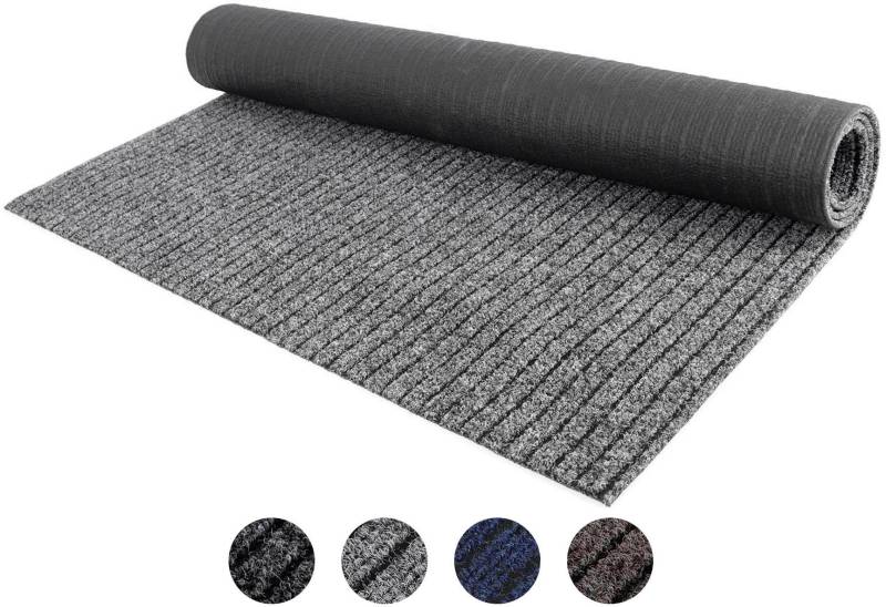 Primaflor-Ideen in Textil Läufer »Schmutzfangläufer ATLAS«, rechteckig, 7 mm Höhe, Schmutzfangmatte, meliert gesteift, strapazierfähig, rutschhemmend von Primaflor-Ideen in Textil