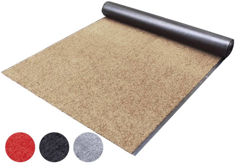 Primaflor-Ideen in Textil Läufer »Schmutzfangläufer CLEAN«, rechteckig, 9 mm Höhe, Schmutzfangmatte, Uni Farben, strapazierfähig, rutschhemmend, waschbar von Primaflor-Ideen in Textil