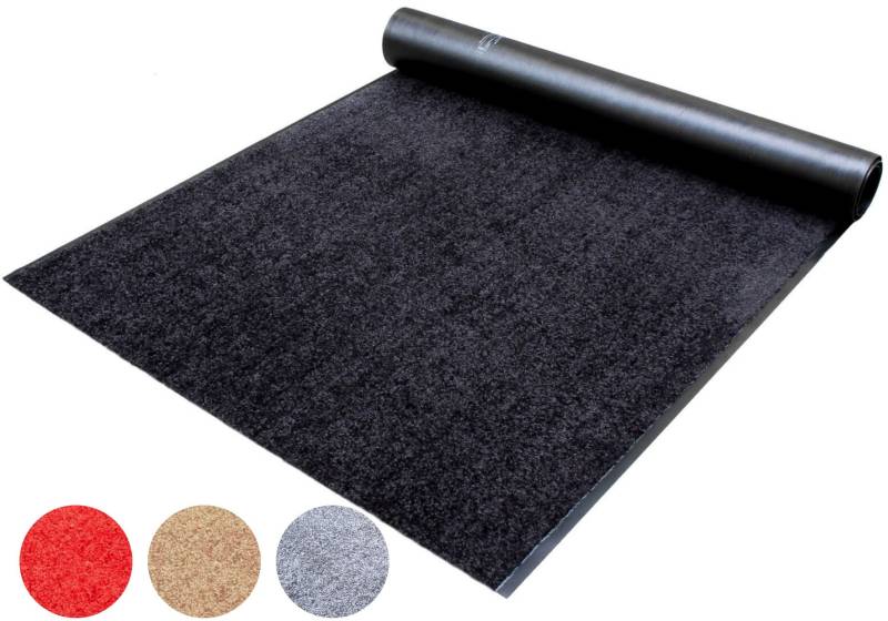 Primaflor-Ideen in Textil Läufer »Schmutzfangläufer CLEAN«, rechteckig, 9 mm Höhe, Schmutzfangmatte, Uni Farben, strapazierfähig, rutschhemmend, waschbar von Primaflor-Ideen in Textil