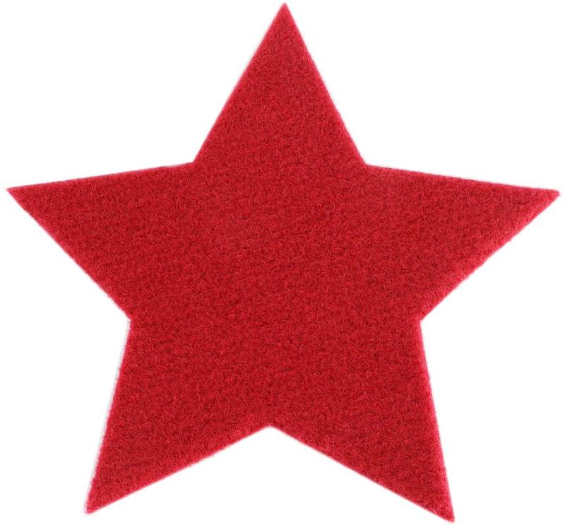 Primaflor-Ideen in Textil Platzset »Stern, Weihnachtsdeko rot«, (Set, 4 St.), ideal als Untersetzer oder Tischdeko, Grösse 16,5 cm von Primaflor-Ideen in Textil