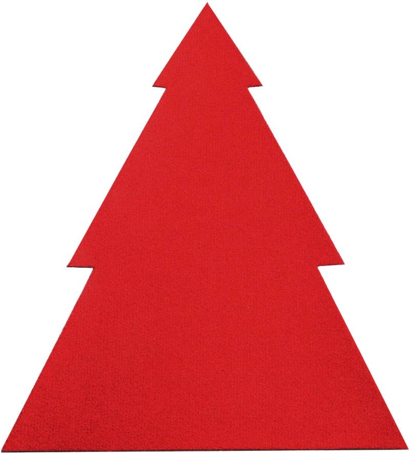 Primaflor-Ideen in Textil Platzset »Tannenbaum, Weihnachtsdeko rot«, (Set, 2 St.) von Primaflor-Ideen in Textil